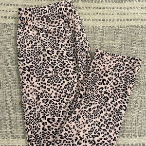 Leopard pajama pants